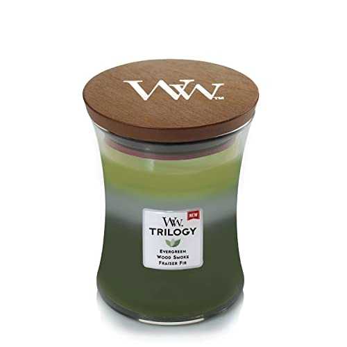WoodWick Mountain Trail Trilogy 10 oz Scented Jar Candles - 3 in One