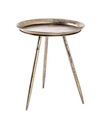 HAKU Möbel coffee table, metal, bronze, Ø 44 x H 54 cm