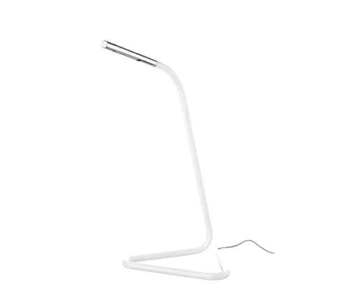 Ikea Harte - LED Work lamp, White, Silver-Colour