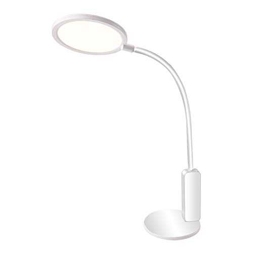 dhcsf Desk Lamp Charging/plugging Dual Purpose LED Desk Lamp Clip Light Reading Lights with USB Charging Port Stepless Dimmable Touch Control Table Lamp Eye-caringTable Lamp