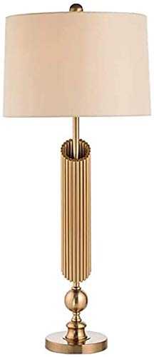 Modern Brass Table Lamp, Brass Table Lamp for Wind Instrument, Bedroom Bedside Lamp, Home Room Desktop Decoration, for Living Room Lounge Corridor