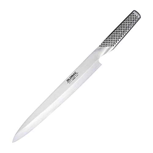 Global Knives G-11 Yanagi Sashimi Knife with 25cm Blade, CROMOVA 18 Stainless Steel