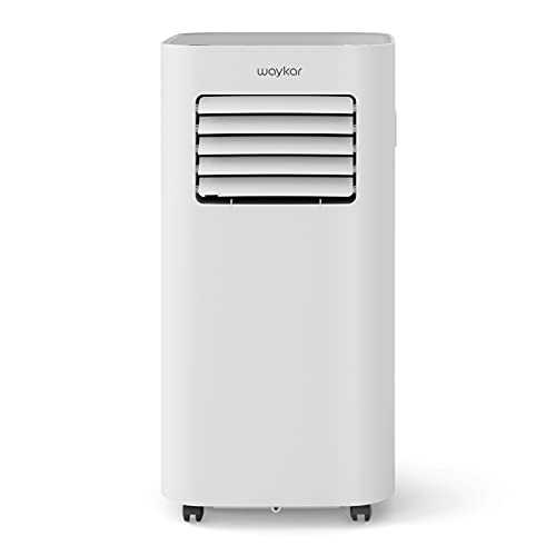 Waykar 3 in 1 Portable Air Conditioner 10,000 BTU with Dehumidifier and Fan Mode for Rooms up to 350 Sq.Ft for Home,Kitchen,RV