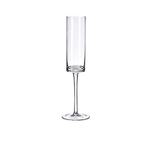NAXIAOTIAO Crystal Wine Glass Set of 6,100% Lead Free Premium Cocktail Cup,Elegant Champagne Glasses,B