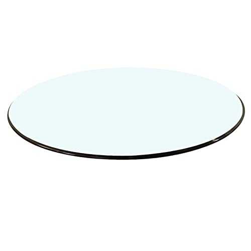 Glass Dining Table Glass Table Protector, Round Table Top High Strength High Temperature Resistance Wide Application 16/18/20/22/24/26/28/30/31INCH Garden Outdoor Table Top (Size : 80cm-31inch)