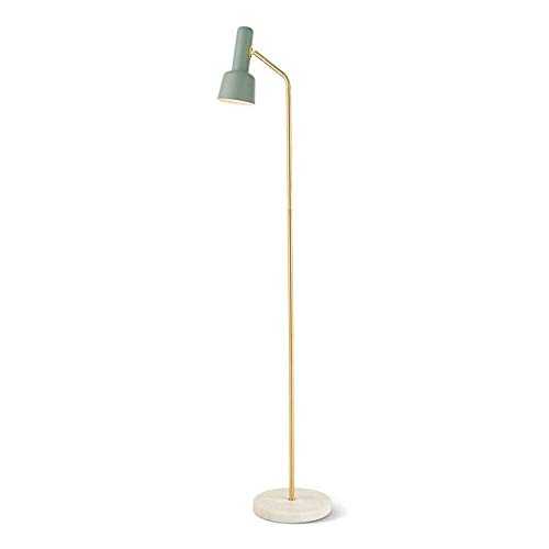 ZWH-Tiffany Floor lamp Simple Modern Brass Floor Lamps Living Room Study Bedroom American Creative Table Lamp