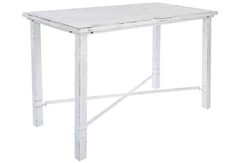 Dining Table Console Table White Side Table Shabby Chic Wood 100 x 50 cm