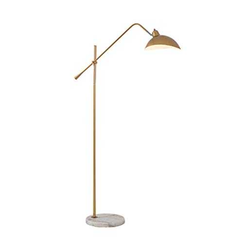 YQGOO Floor lamp Swing Arm Floor Lamp, Adjustable Floor Light, Industrial Vintage Retro Standing Lamp, for Living Room Bedroom Office Floor Light (Color : Black)