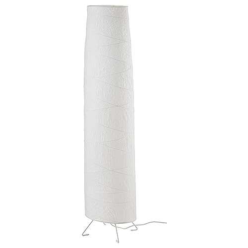 IKEA Floor lamp, white/handmade136 cm (VICKLEBY)