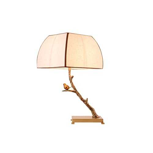 Desk Lamp for Living Room Bedroom New Chinese Retro Table Lamp Living Room Antique Side Table Decoration Table Lamps Bedroom Bedside Lamp Study Office Desktop Decor Desk Lamp Bedside Desk Lamp