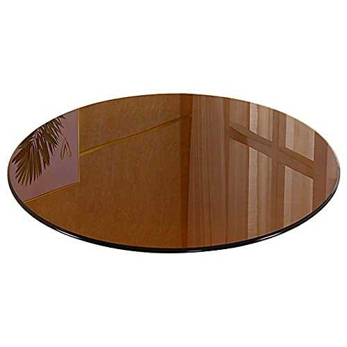 FCHMY Dining Table Top Glass Table Top Round Tempered Glass Table Top Household 60cm/68cm/70cm/78cm/80cm Table Top, Suitable for Dining Table, Coffee Table, Desk
