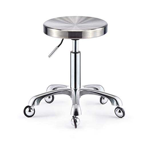 Gcxgz Swivel Stool Chair Height Adjustable Bar Stools Set Of 2, bar Height Chairs Swivel, barstool Heights Adjustable, kitchen Bar Stool for Kitchen,Salon,Bar,Office,Massage