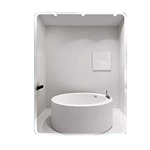 ZCYY Mirror Bathroom wall mounted bathroom 50 * 70/60 * 80/70 * 90/75 * 100/75 * 120cm high-definition anti-fog wall-mounted