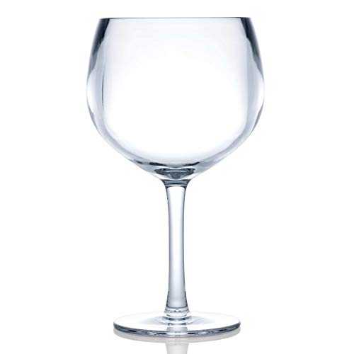 Strahl Design + Contemporary Polycarbonate Gin Glasses 18.4oz / 525ml - Case of 12 - Polycarbonate Gin Glasses