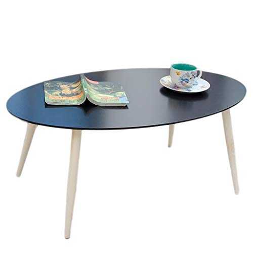 LICHUAN Coffee Table Nordic Oval Coffee Table, Sofa Side Table Living Room Side Cabinet Living Room Tea Table Nordic Small Coffee Table Side Table living room (Color : B)