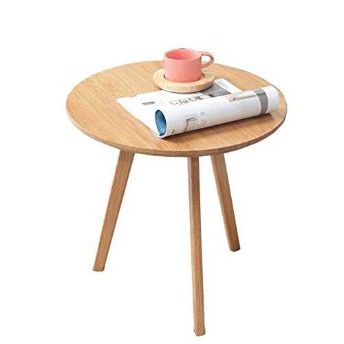 Bed Table, Tables Oak Side Table, Eco-Friendly Coffee Table in Living Room, Balcony Table, Wooden Side Table, Coffee Table, 2 Colors Coffee Table Color : Walnut, Size : 19.6819.6819.68in