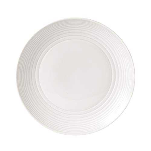 Royal Doulton Gordon Ramsay Maze GRMZWH13498 28cm Dinner Plate White, Stoneware