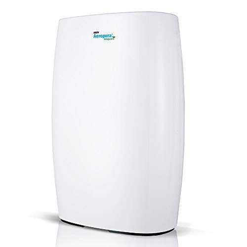 ANSIO Air Purifier with True HEPA Activated Carbon Filters for Medium and Large Rooms CADR 302 m³/h Negative Ion Generator Ionizer Pollen Pets Dander Cooking Dust Odours