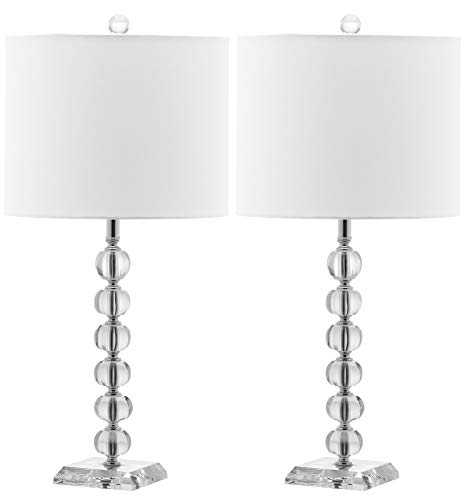 Safavieh Lighting Collection Victoria Crystal Ball 24-inch Table Lamp (Set of 2)