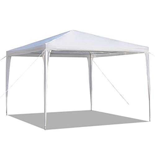 YRRA Garden Gazebo Tent with Spiral Tubes,Waterproof Outdoor Marquee Awning Canopy, Pop Up Tent Outdoor Gazebo Waterproof Tent For Garden Canopy Outdoor Waterproof Party Tent Marquee, 3x3m