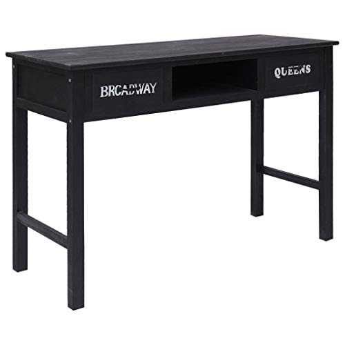 LIGTEX Furniture sets,tools,Console Table Black 110x45x76 cm Wood
