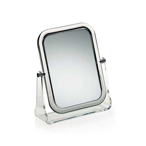 kela 20719 Flavia Acrylic Dressing Table Mirror x1 and x3 Magnification