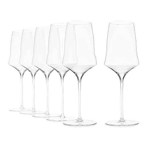 Josephine No. 1 | White | White wine glasses designed by Kurt Josef Zalto | Set of 6