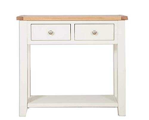 Xpress Delivery Melbourne 2 DRAWER CONSOLE TABLE in Ivory