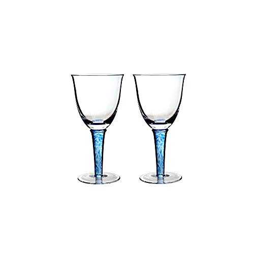 Denby 400048115 Imperial Blue White Wine Glass - Set of 2