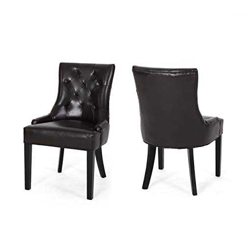 Kelsey Leather Dining/Accent Chairs (Set of 2)