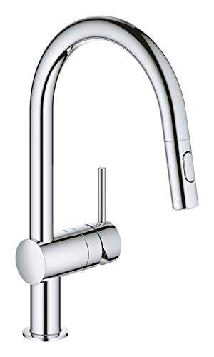 Grohe Minta - Kitchen faucet, C-spout, with 1/2" ecological flow limiter (Ref. 32321002)