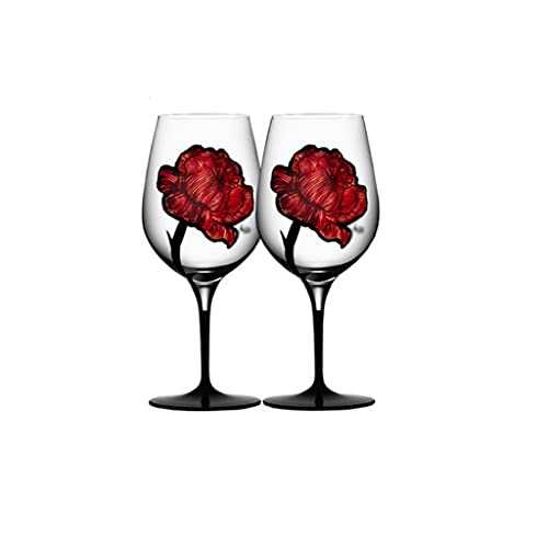 FEANG Wine Glasses Wine Glasses 680ml - Wine Glass with Stem Pack Of 2 - Great for White and Red Wine - Elegant Gift for Housewarming Party Champagne Glasses