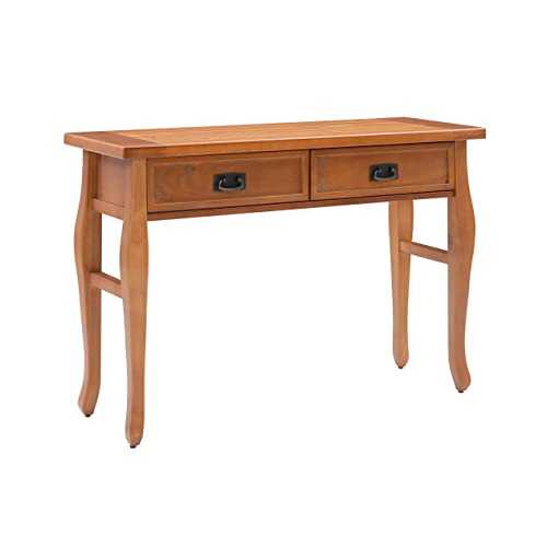 Linon Santa Fe Console Table Antique Finish, Brown
