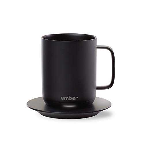 Ember (EMBFJ) CM171000US Temperature Control Ceramic Mug, Black