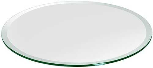 10mm Toughened Glass CIRCLE Table Top for Dining - Kitchen - Garden glass table topper 1000mm-1500mm diameter (1400mm)