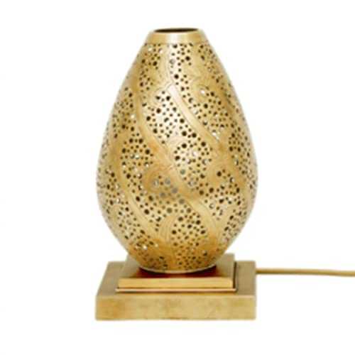Flower Antique Brass Floor Shade lamp - Brass Design Lamps, Desk lamp - Brass Table Lamps for Living Room, Bedside Lamps - Bohemian Decor - Modern Moroccan lamp Home Decor Gift.