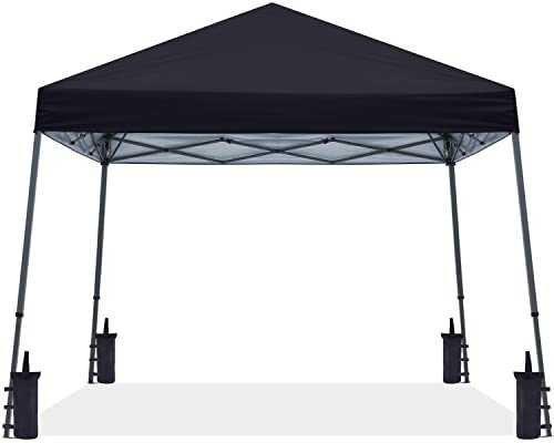 ABCCANOPY Pop Up Gazebo Portable Gazebo Instant Shelter Outdoor Canopies Bonus Wheeled Bag，4 Weight Bags, Stakes and Ropes
