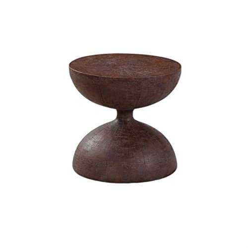 WENMENG2021 Sofa End Table Creative Coffee Table Side Table Fashion Small Tea Table Living Room Home Sofa Side Furniture, Glass Fiber Reinforced Plastic Mobile Side Table