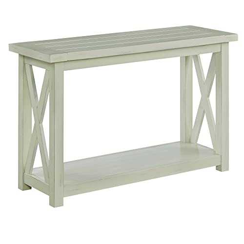 Seaside Lodge White Console Table by Home Styles
