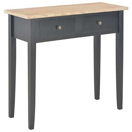 Furniture,Tables,Accent Tables,End Tables,Dressing Console Table Black 79x30x74 cm Wood,