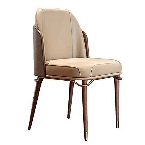 Bodycarewl Makeup Chair, Leisure Chair Upholstered Foostool, Leather Armless Club Chair with Low Back, Living Room Chair Tub Chair Vanity Chair