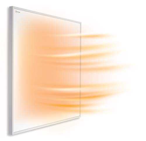 KIASA – 350 Watts - Far Infrared Panel Heater – Ceiling or Wall Mount Heater - Home or Office Electric Low-energy Heater - Size 595x595x22mm