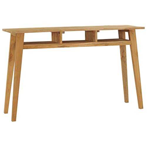 Furniture,Tables,Accent Tables,End Tables,Console Table 120x35x75 cm Solid Teak Wood,