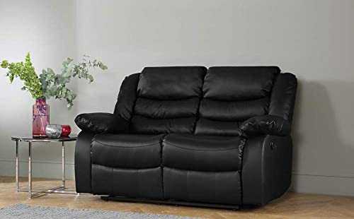 DProT Recliner Sofa Leather bonded Reclining Lazyboy Sofa Suite Sofas Chair 3 2 or 1 (2 Seater Sofa)