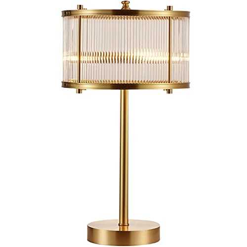 YUHUAWF Bedside Lamp Light Luxury Modern Crystal Bedside Table Lamp Simple Creative Bedroom Bedside Table Lamp Home Living Room Study Decorative Table Lamp Dimmable