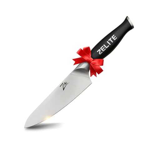 Zelite Infinity Chef Knife - Comfort-Pro Series - High Carbon Stainless Steel Knives X50 Cr MOV 15 >> 6" (152mm)