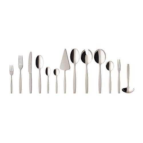 Villeroy & Boch Charles Cutlery Set 68 Pieces, Silver, Stainless Steel, 68Pcs