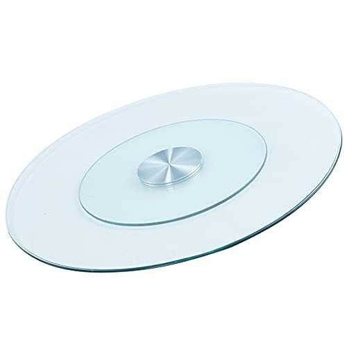 Turntable Glass Dining Table Hotel Dining Table Large Dining Table Glass Tempered Glass Round