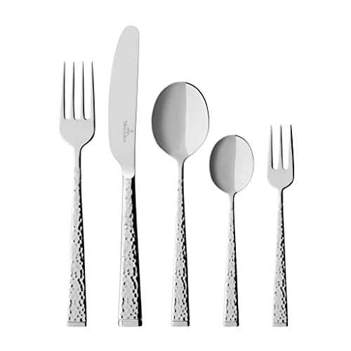Villeroy & Boch Blacksmith Cutlery for up to 6 People, 30 Pieces, Stainless Steel