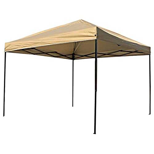 Gazebo LZPQ 10 x 10' Canopy Tent Shelter,Instant Shade, Outdoor Pop-Up Portable Shade Instant Folding Canopy with Carry Bag